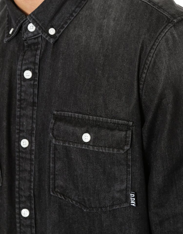 Joe Denim Lsl Shirt Black Denim