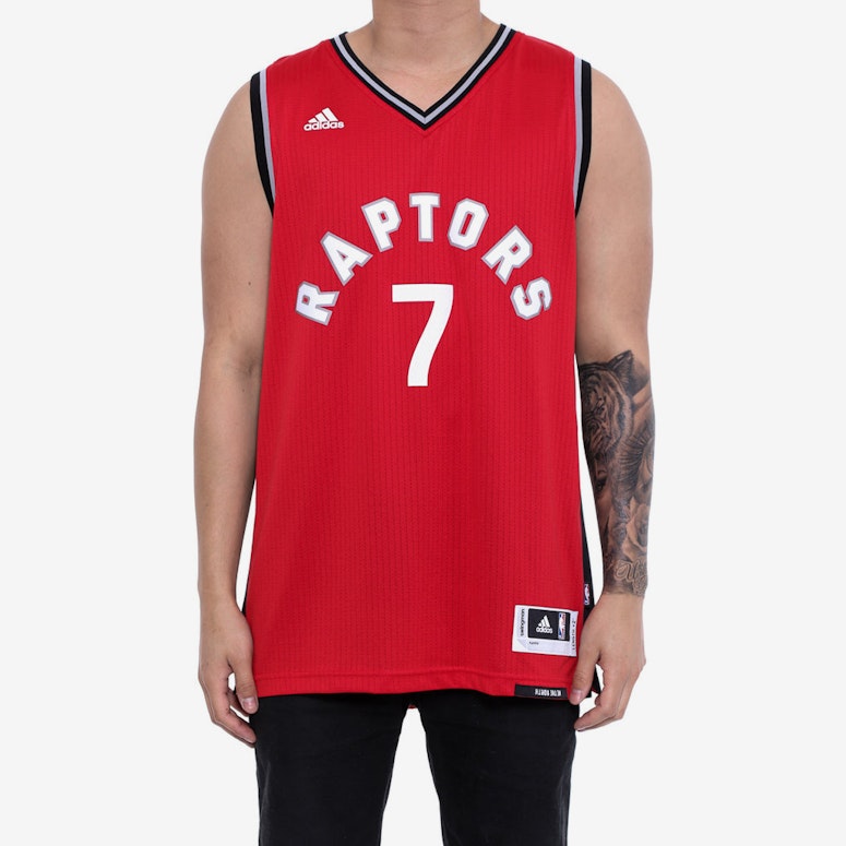 Raptors 7 Lowry Swingman Jersey Red