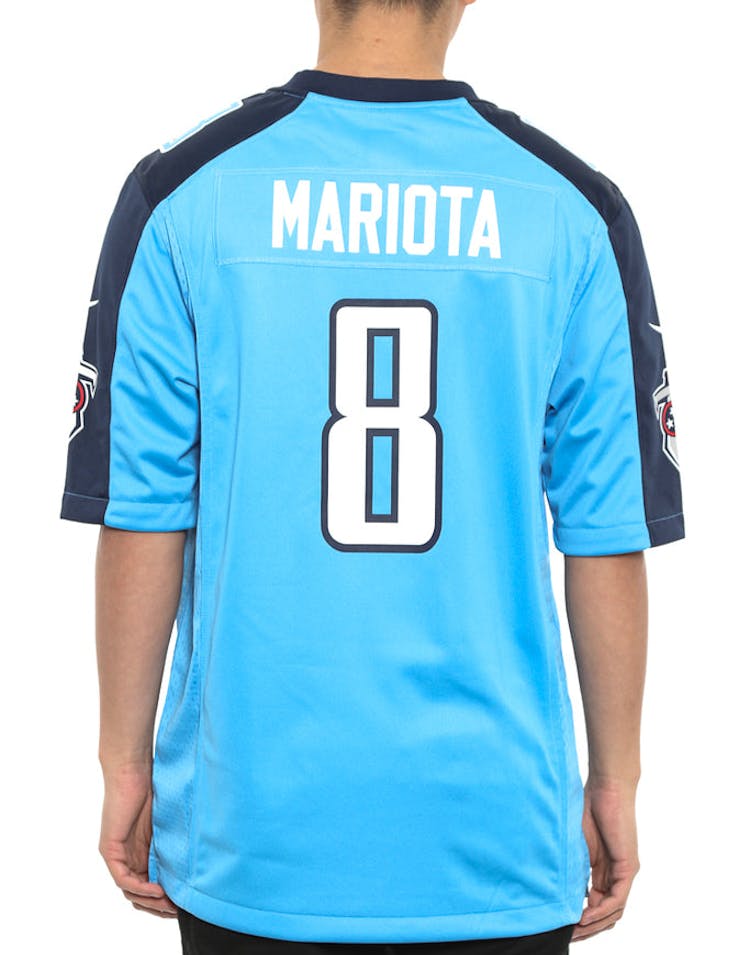 Titans 8 Mariota Nfl Jersey Blue