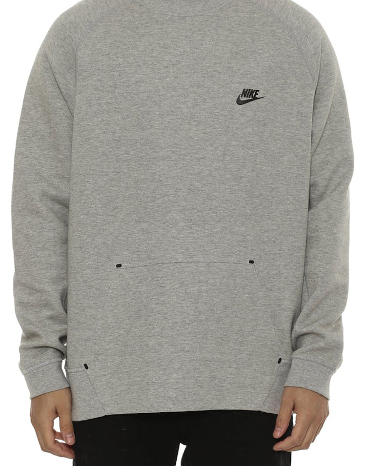 Tech Fleece Crewneck Dark Grey/black