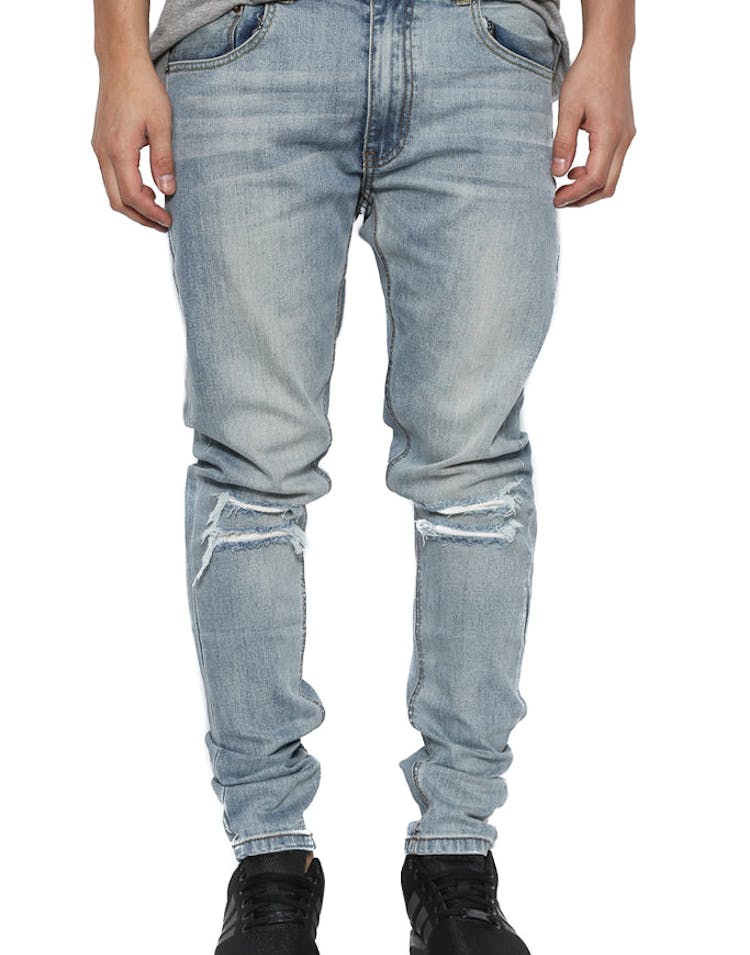 Saint Morta Hybrid Slim Jeans Light Blue
