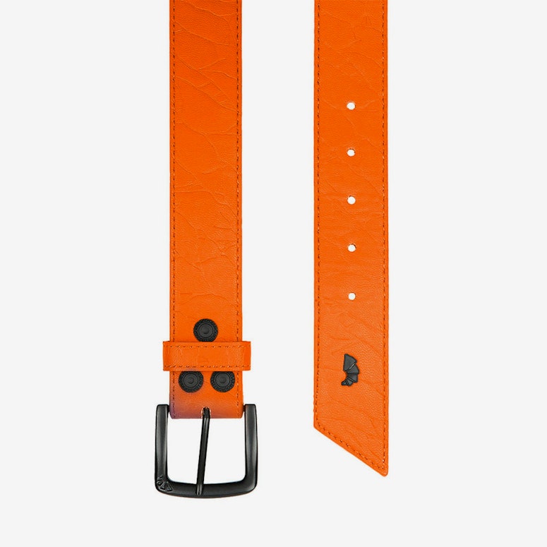 Crackle Belt Orange