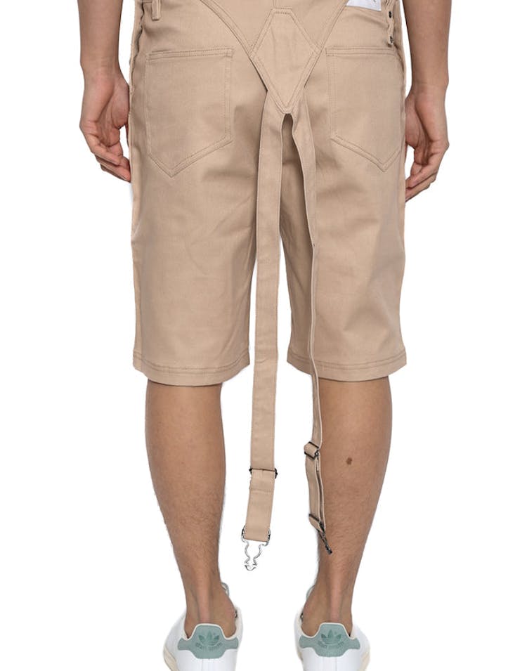 Aaden Overall Short Khaki