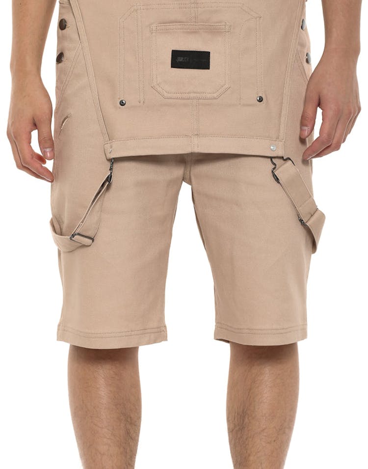 Aaden Overall Short Khaki