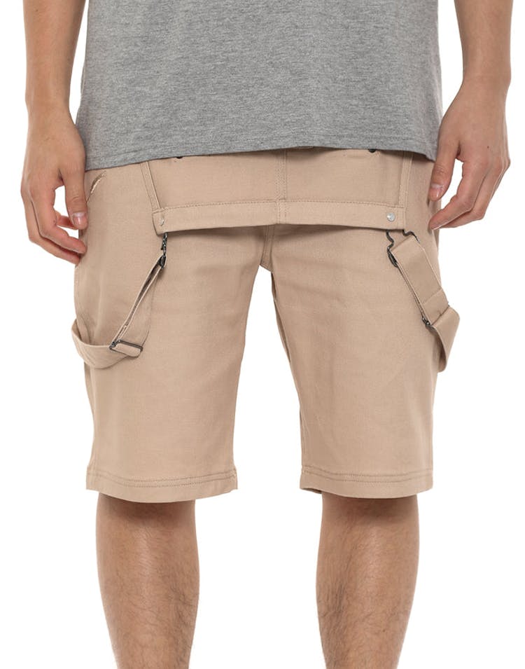Aaden Overall Short Khaki