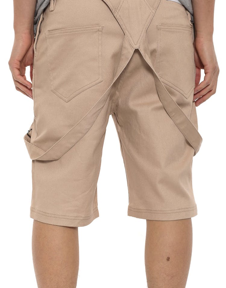 Aaden Overall Short Khaki
