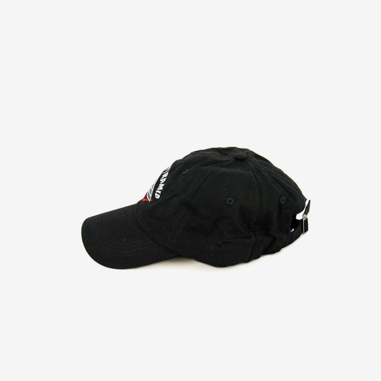 Retro Logo Strapback Black