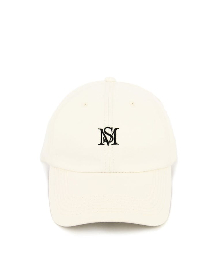 Invader Precurve Strapback Cream