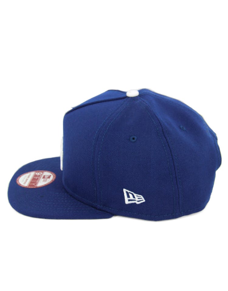 New Era Dodgers CK 940 A-Frame Snapback Dark Royal/whit