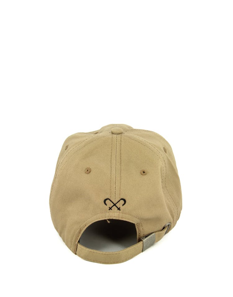 Invader Precurve Strapback Tan