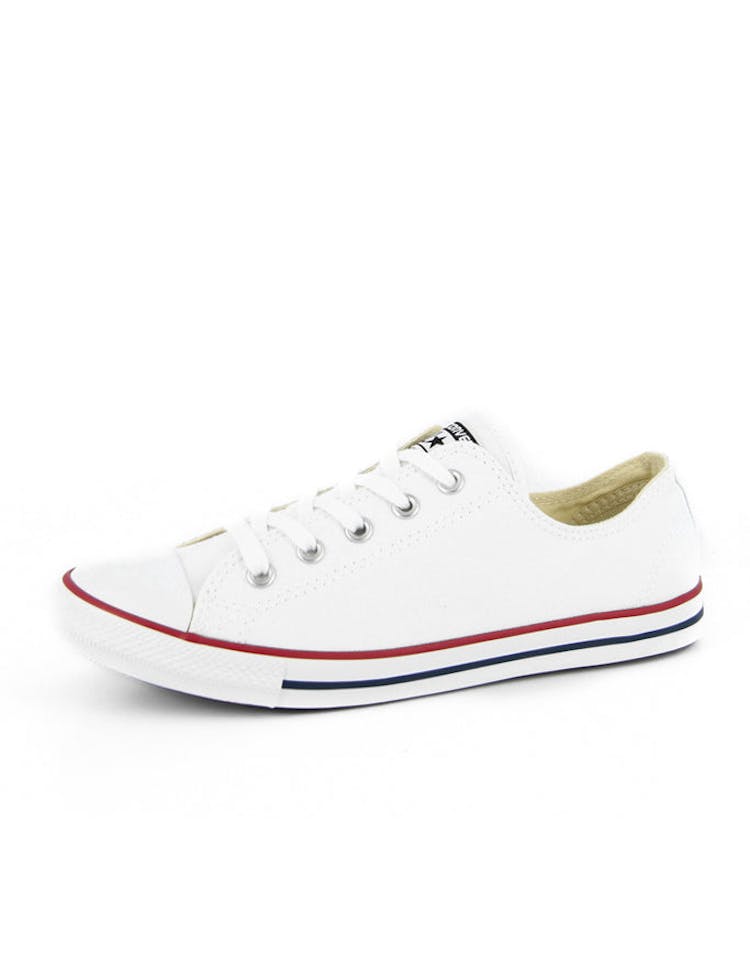 Womens Dainty OX White