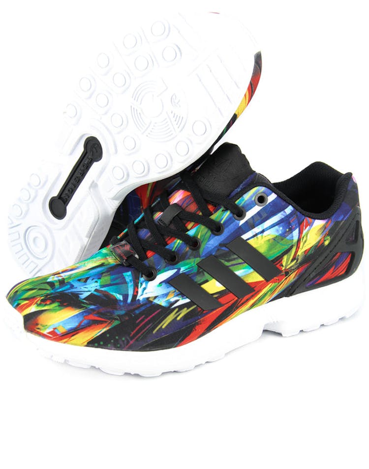 ZX Flux Black/white/mul