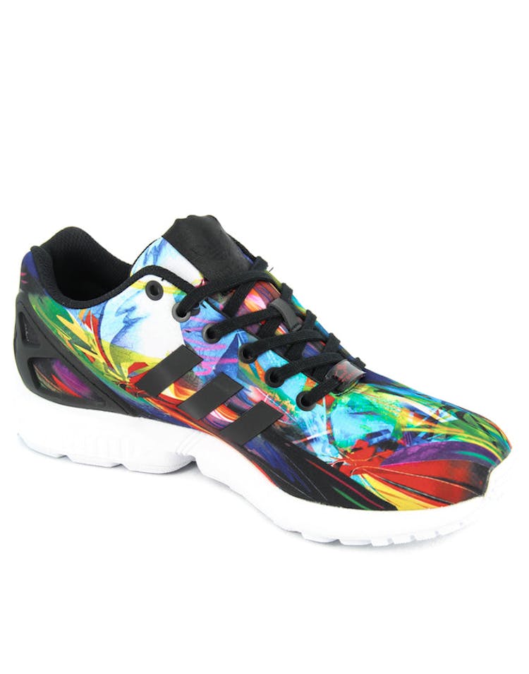 ZX Flux Black/white/mul