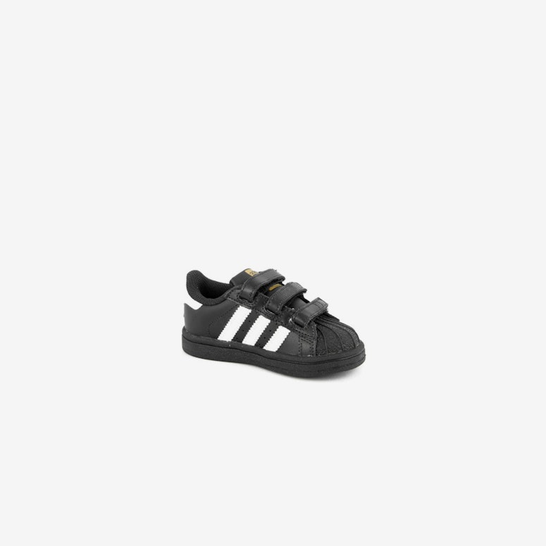 Superstar Foundation Kids Black/white/bla