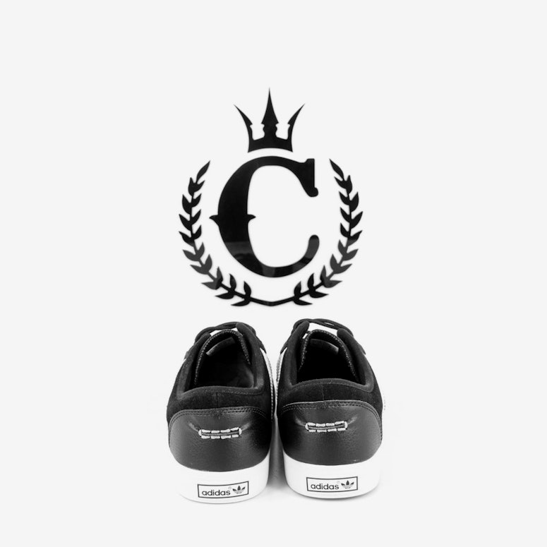 Seeley Boat Shoe Black/white