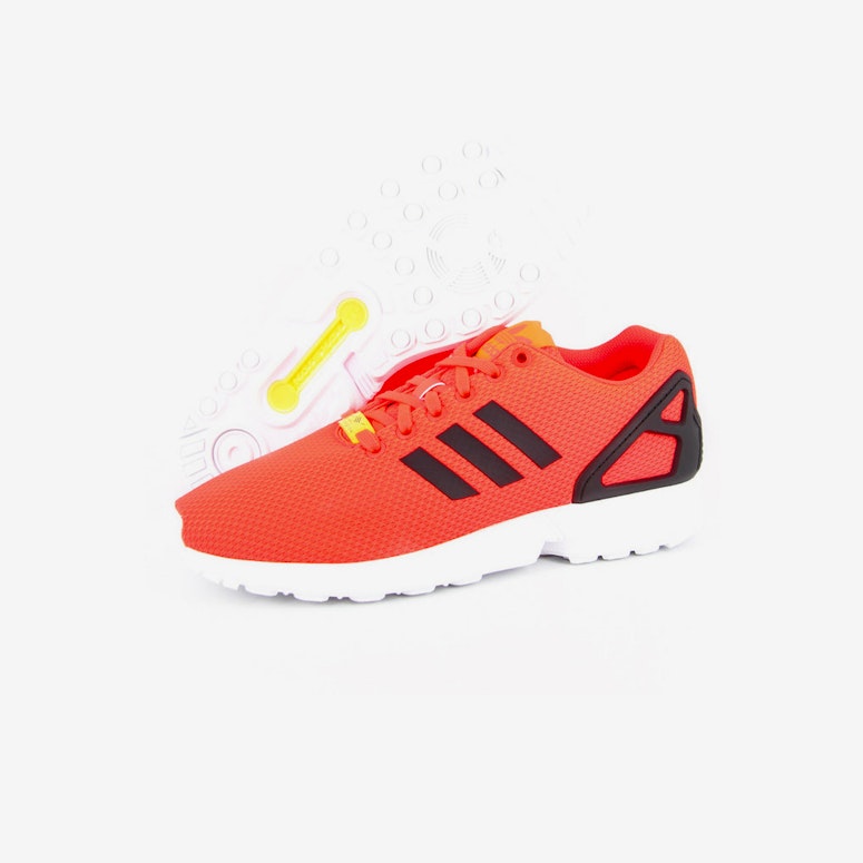 ZX Flux Red/white