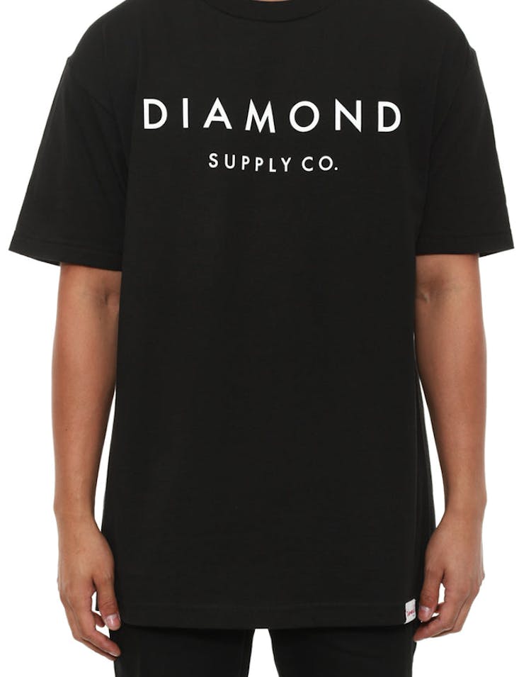 Stone Cut Tee Black