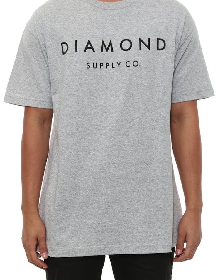 Stone Cut Tee Grey