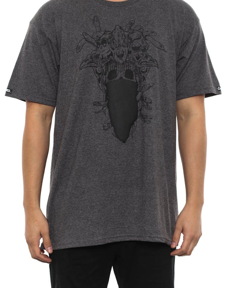 Gorgon Medusa Tee Charcoal