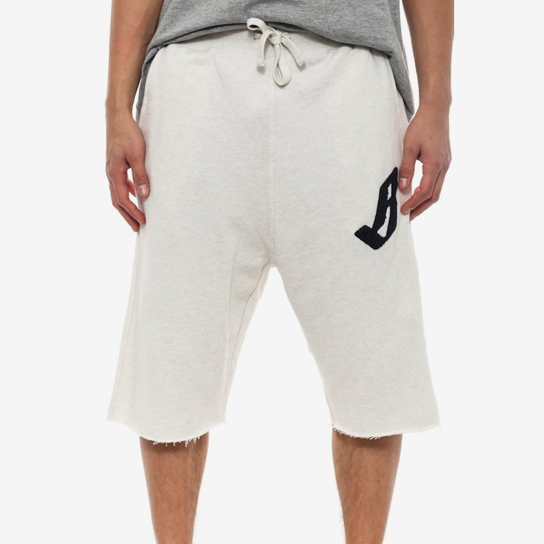 Gravity Fleece Shorts White