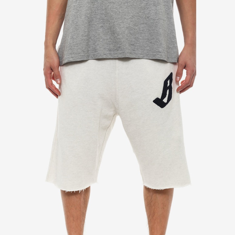 Gravity Fleece Shorts White
