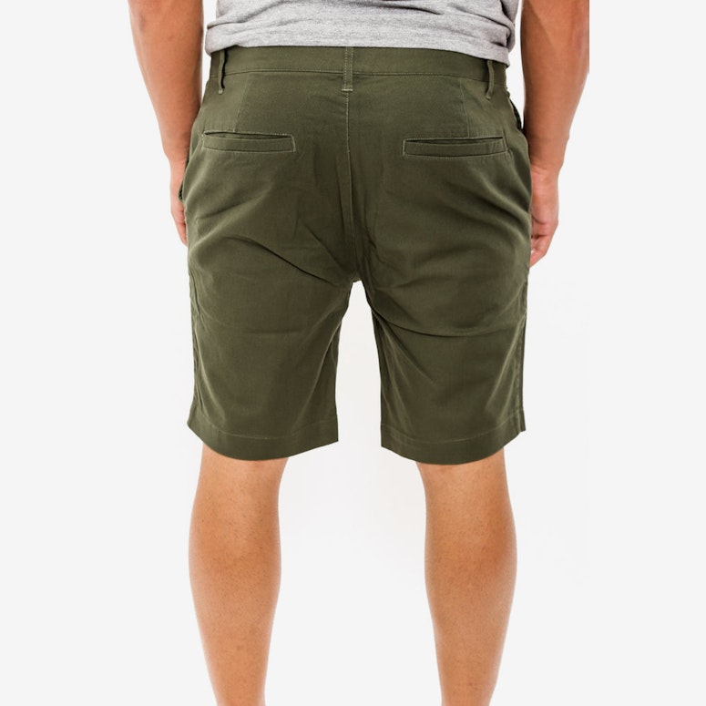 Chino Short Army Green/brow