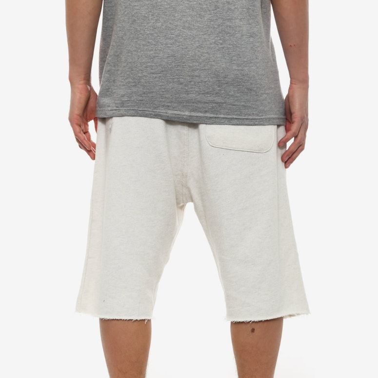 Gravity Fleece Shorts White