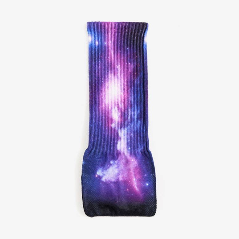 Sublimated Luxury Socks Purple/black/pi