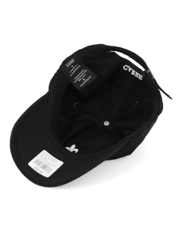 Fleur Strapback Black/white