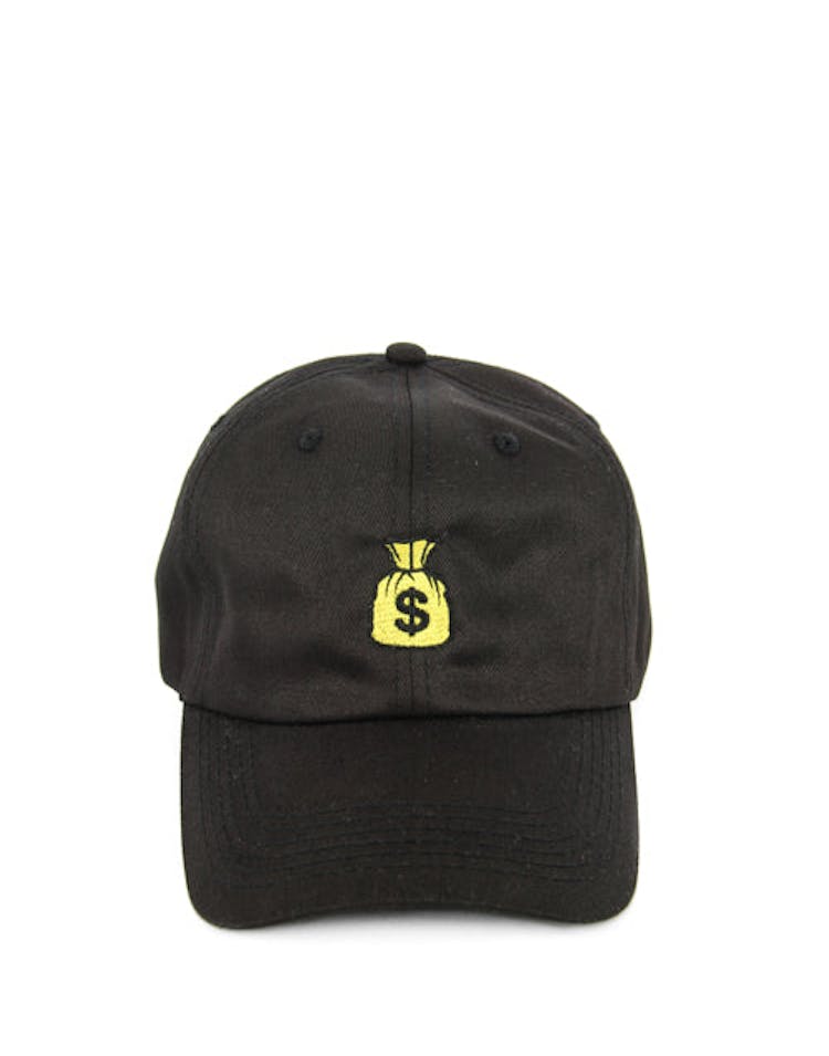 Money Bags Strapback Black