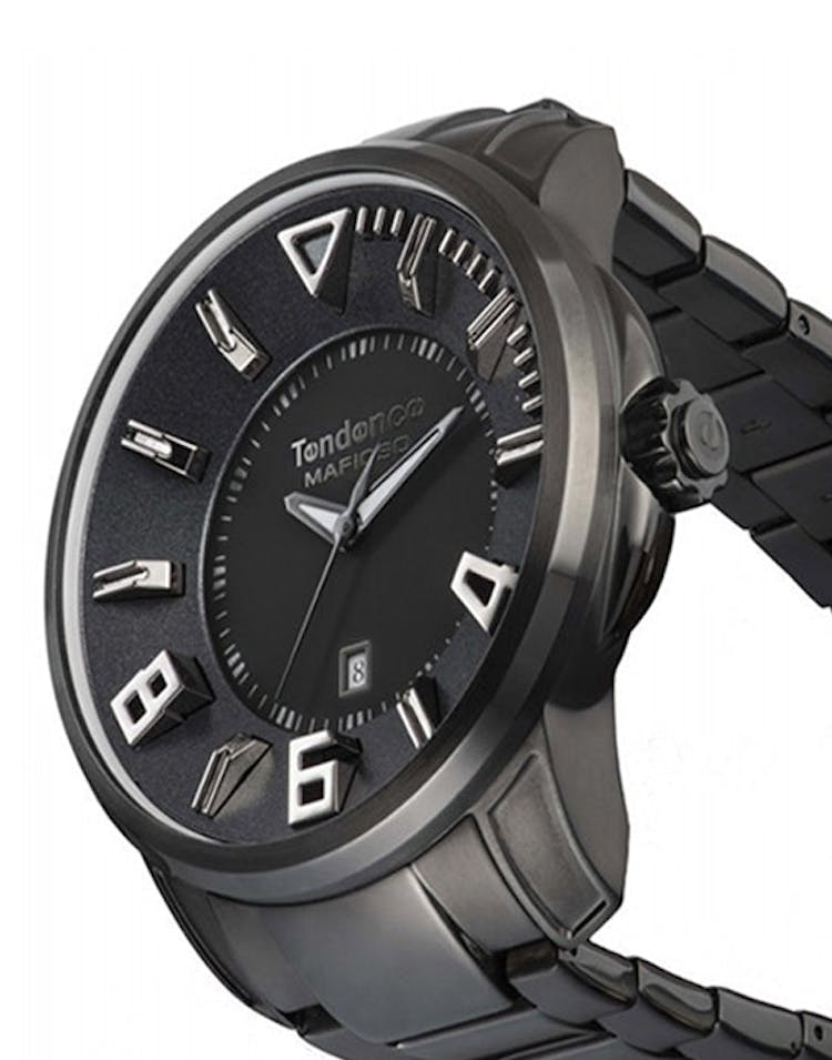 Mafioso 3H Watch Black