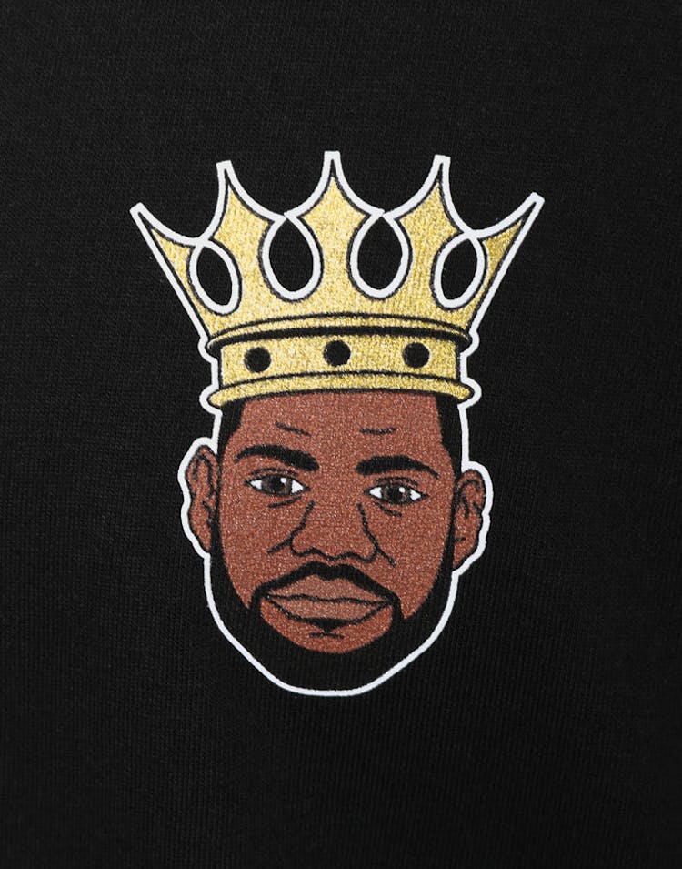 King Lebron Mini Head Tee Black