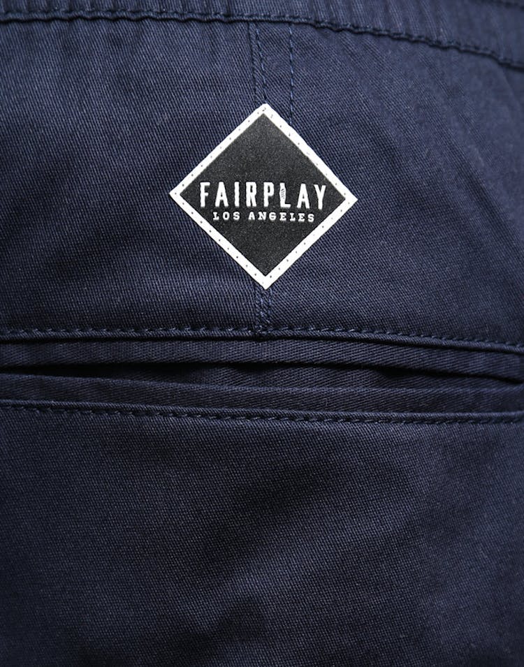Woven Rune Jogger Navy