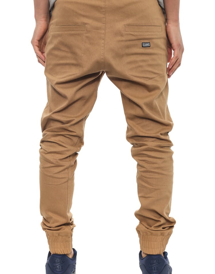 Propre Woven Joggers Tobacco