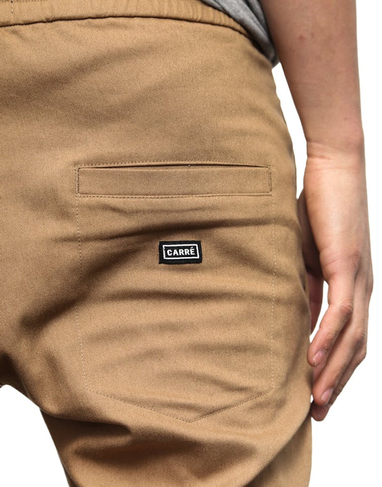 Propre Woven Joggers Tobacco