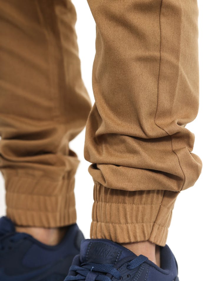 Propre Woven Joggers Tobacco
