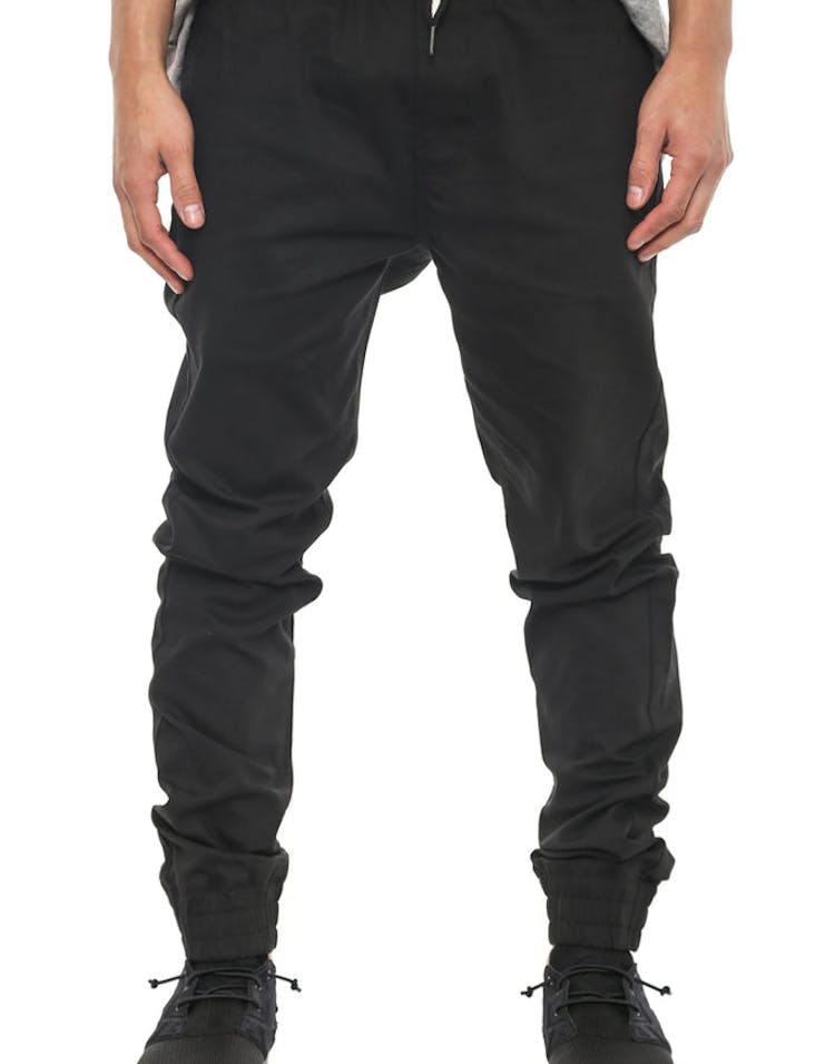 Propre Woven Joggers Black