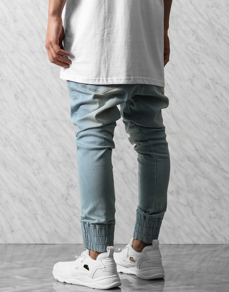 Fake Jean Light Blue