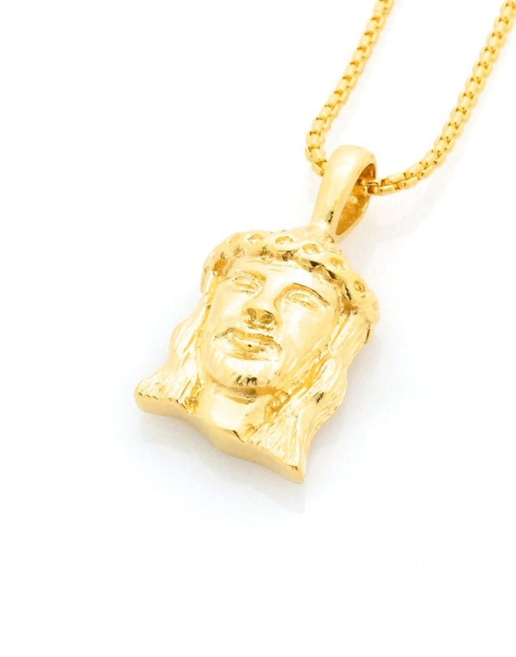 Micro Nazareth Pendant Gold