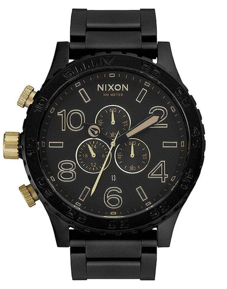 51-30 Chrono Matte Black/gol