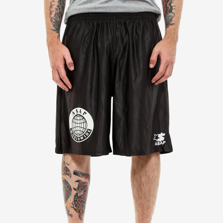 A$ap Worldwide Mesh Short Black