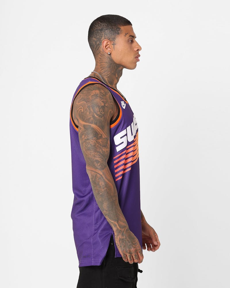 Nike Phoenix Suns Devin Booker Dri-FIT NBA Swingman Jersey Field Purple/Booker Devin thumbnail - 6