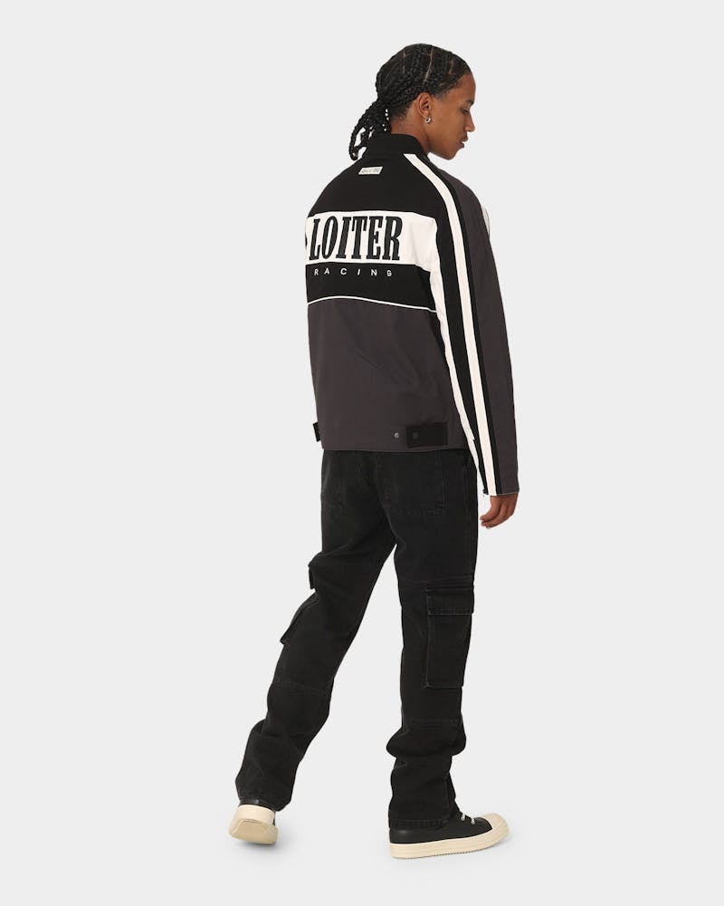 Loiter Motor Jacket Black thumbnail - 7