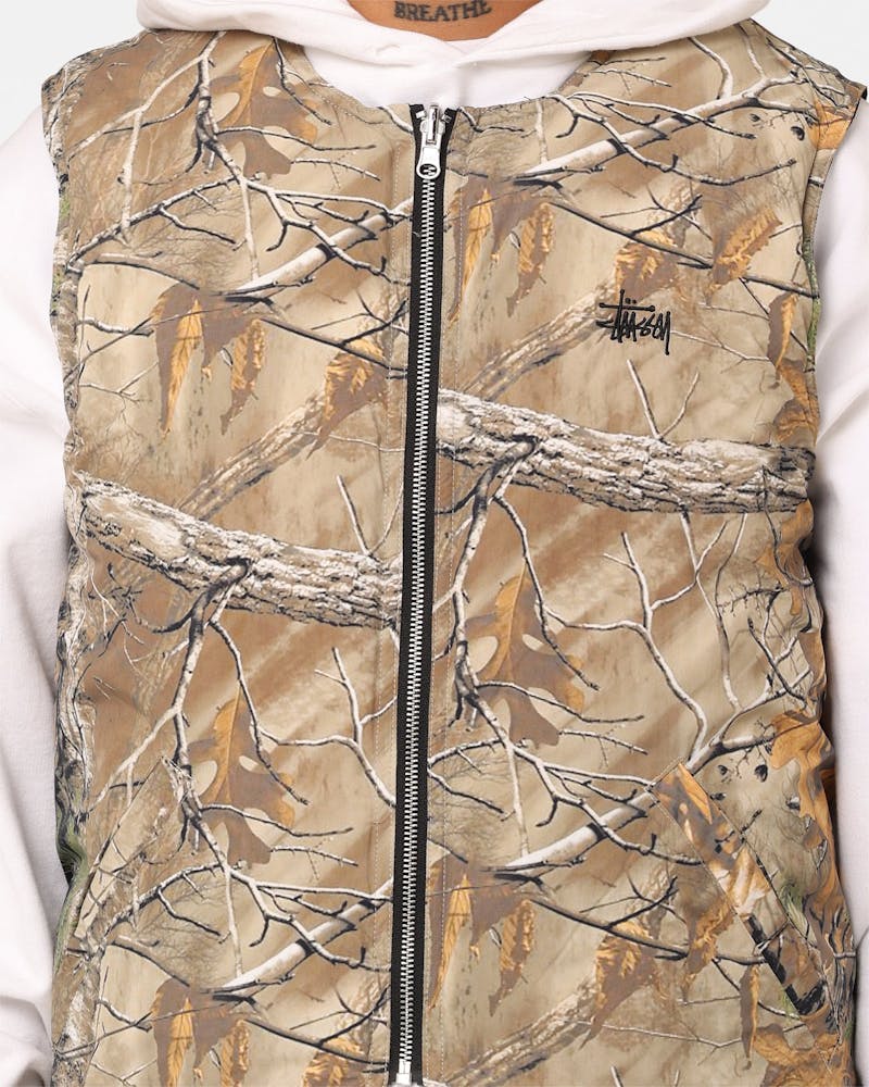 Stussy Real Tree Camo Reversible Vest Real Tree Camo thumbnail - 5
