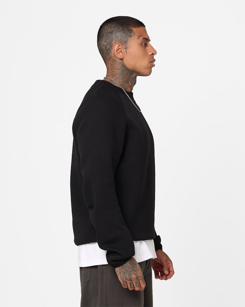 Nike Sportswear Tech Fleece Crewneck Black/Black thumbnail - 4