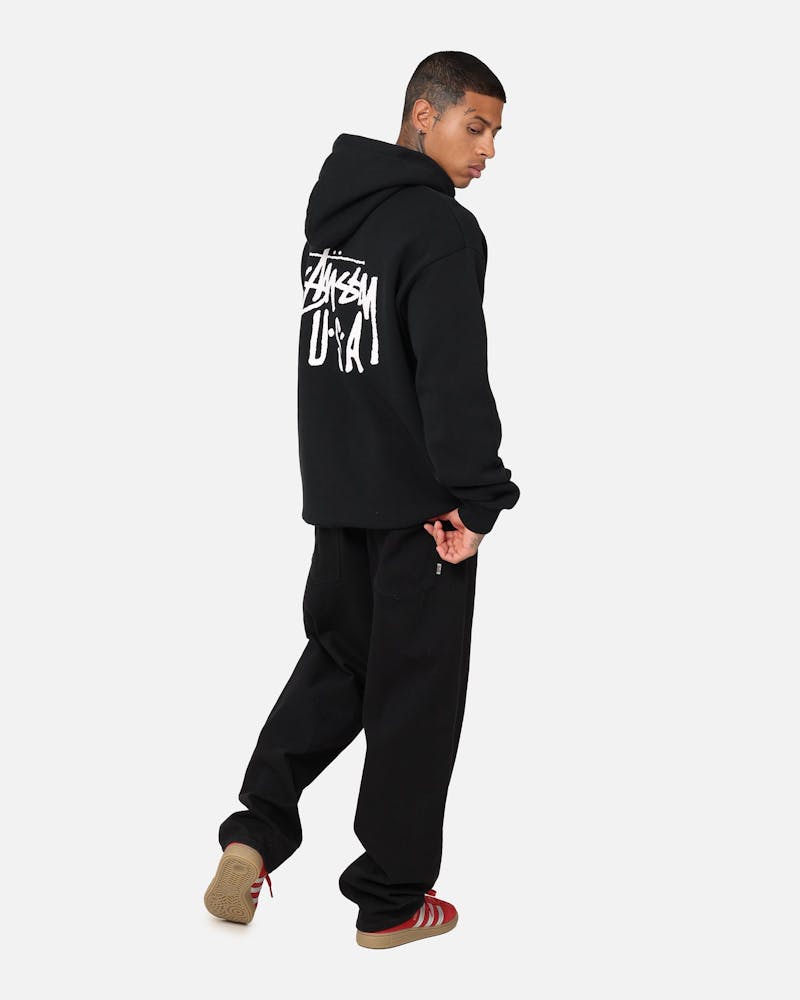 Stussy USA LCB Hoodie Black thumbnail - 3
