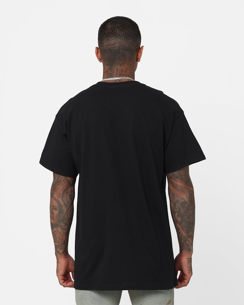 Last Kings Fiery Skull T-Shirt Black thumbnail - 4