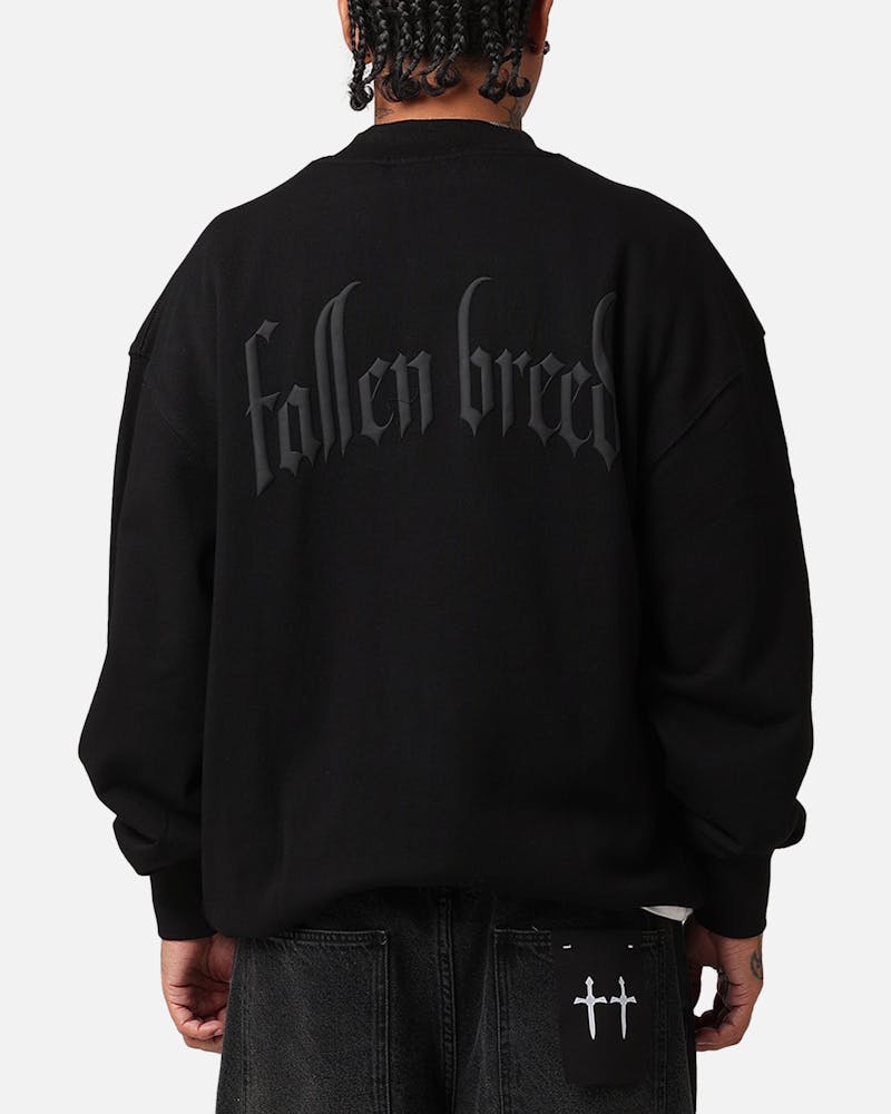 Fallen Breed Monogram Crewneck Black/Black thumbnail - 0