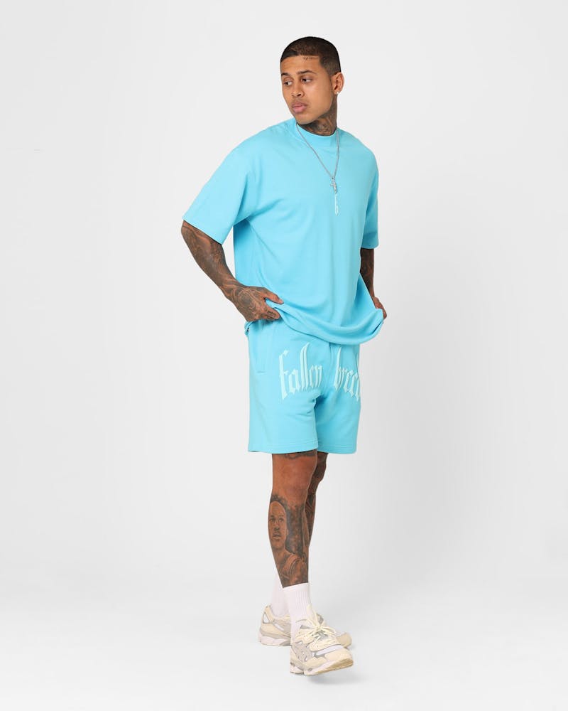Fallen Breed Monogram T-Shirt Aqua thumbnail - 3