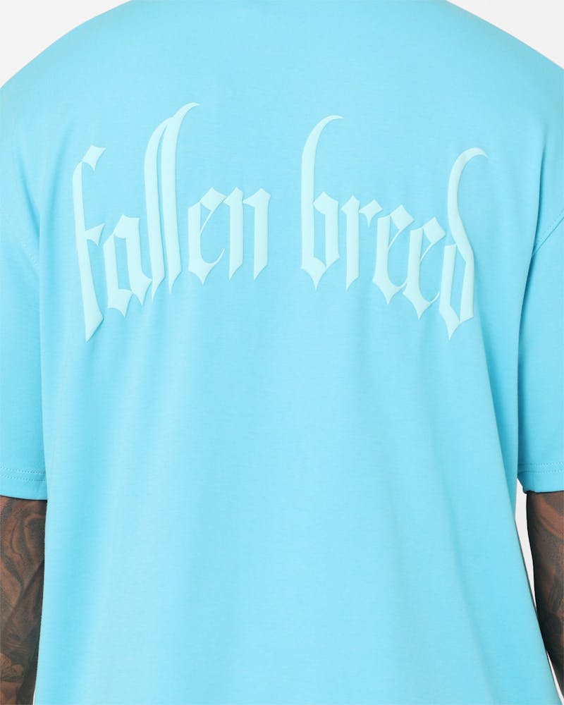 Fallen Breed Monogram T-Shirt Aqua thumbnail - 5